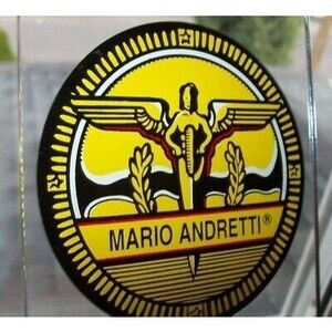 Mario Andretti Pinball Machine Original Thick Promo Plastic Coaster 1995 Vintage